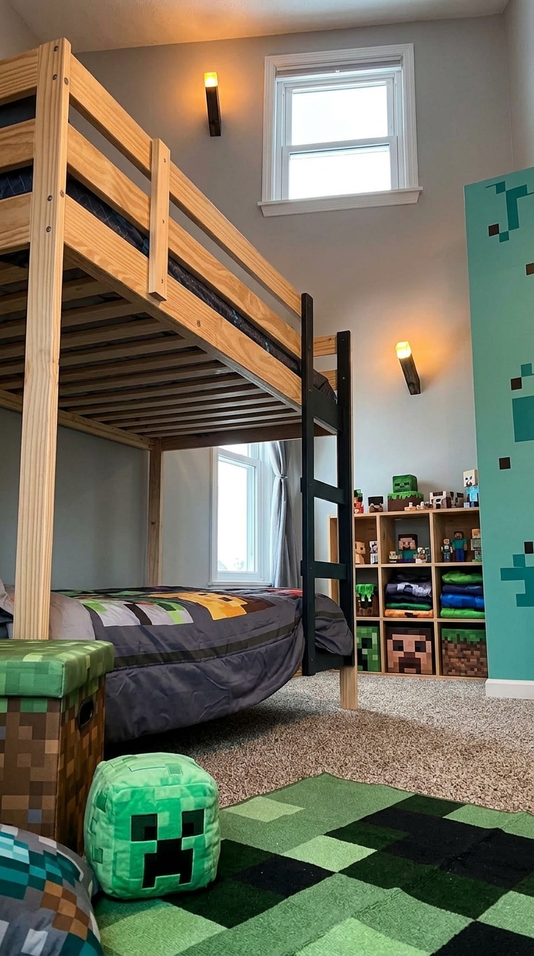 10 Minecraft Bedroom Ideas 2026 for Young Gamers