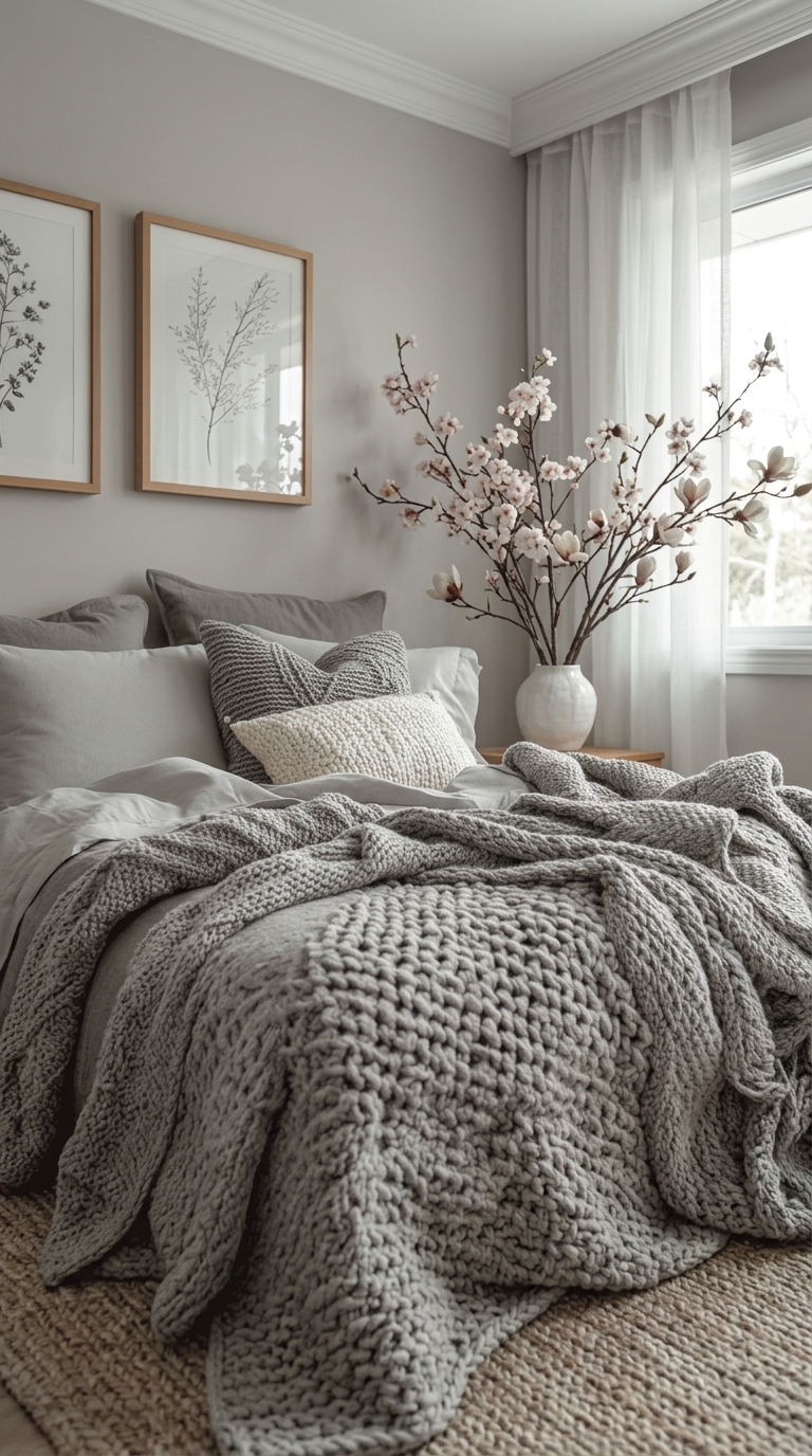 11 Grey Bedroom Ideas for a Warm, Balanced Retreat