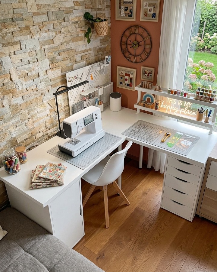 12 Ingenious IKEA Sewing Room Hacks for Perfect Organization