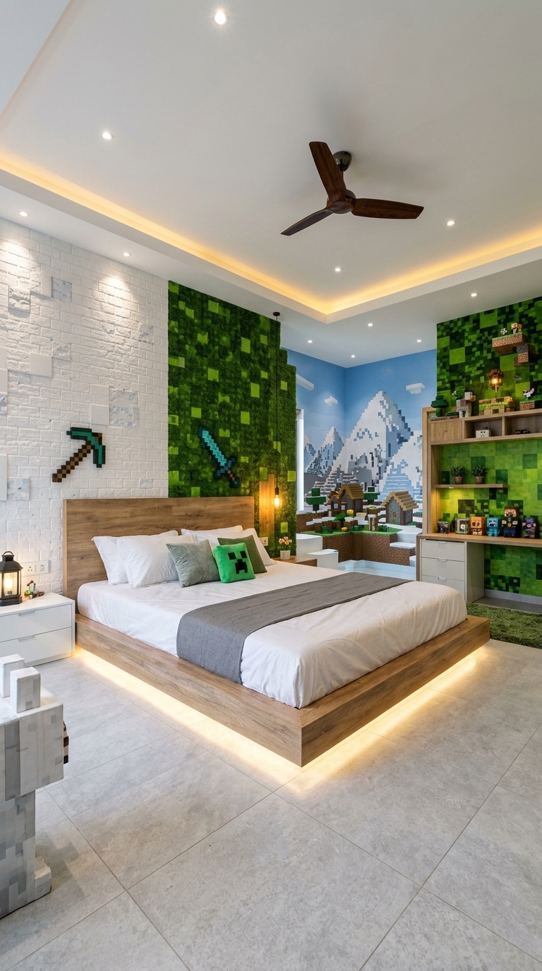 9 Minecraft Bedroom Ideas for Blocky Fun