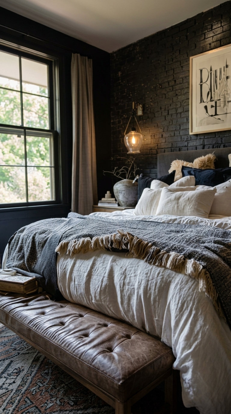 7 Bedrooms So Dark And Moody, You’ll Want To Redecorate