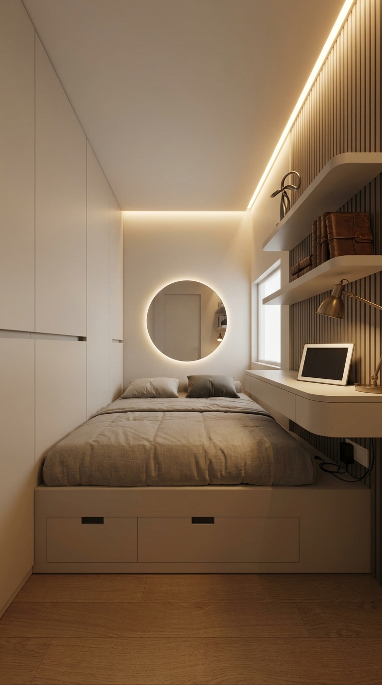 7 Tiny Bedroom Ideas to Maximize Space and Style