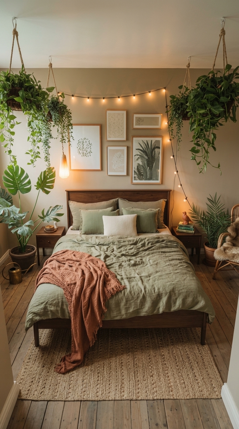 8 Cozy Olive Green Tiny Bedroom Ideas for Relaxation