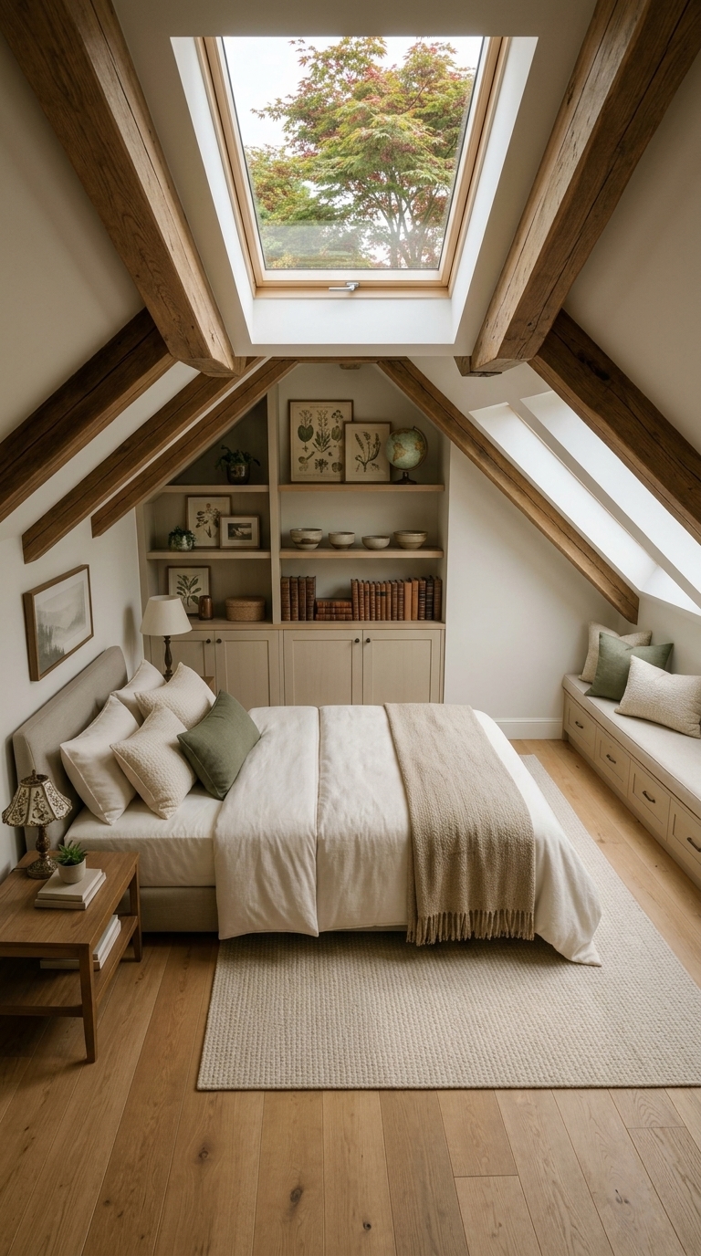 7 Attic Bedroom Ideas for a Designed Feel