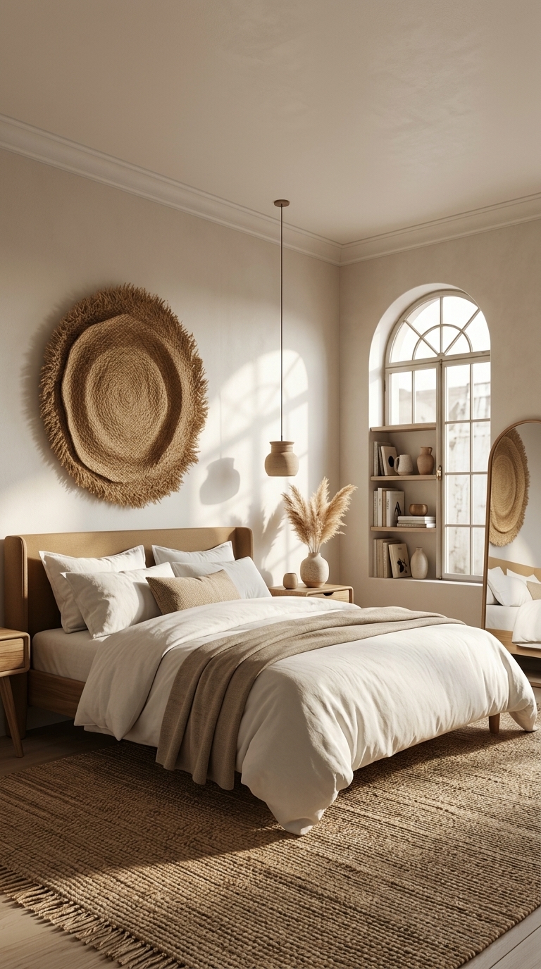 1 Calm + Cozy Bedroom Decor Ideas for a Neutral Aesthetic