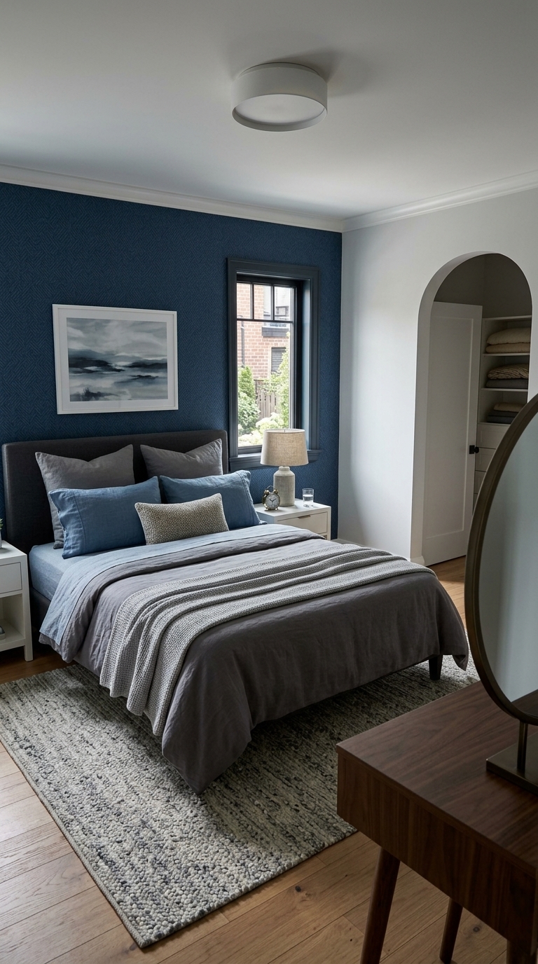 7 Contemporary Blue Bedroom Ideas for Serenity