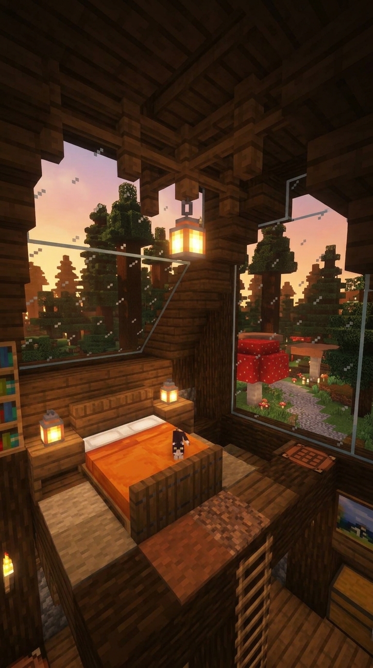 1 Creative Minecraft Bedroom Idea to Inspire You