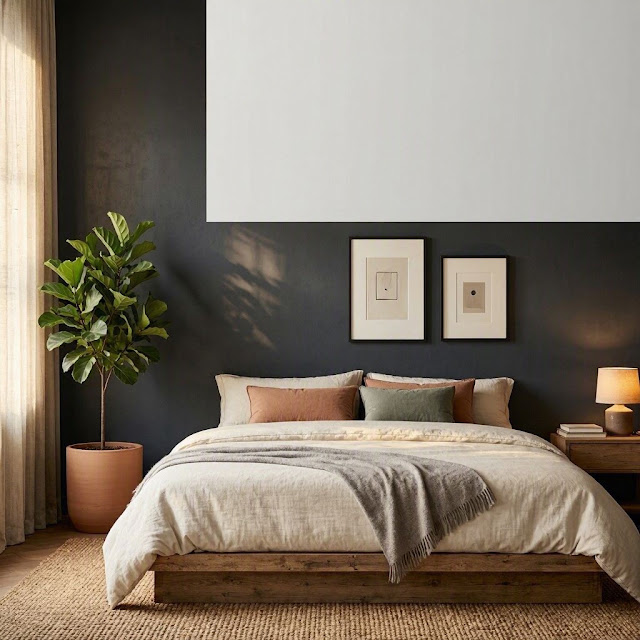 1 Dark Bedroom Ideas: Cozy Moody Retreat