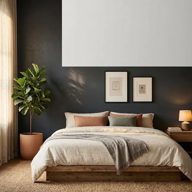 1 Dark Bedroom Ideas: Cozy Moody Retreat