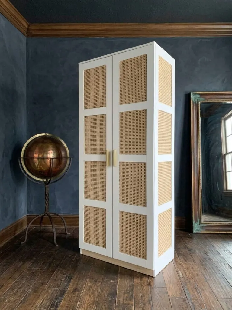 Transform Your Space: 10 Steps to a DIY Cane IKEA Brimnes Cabinet