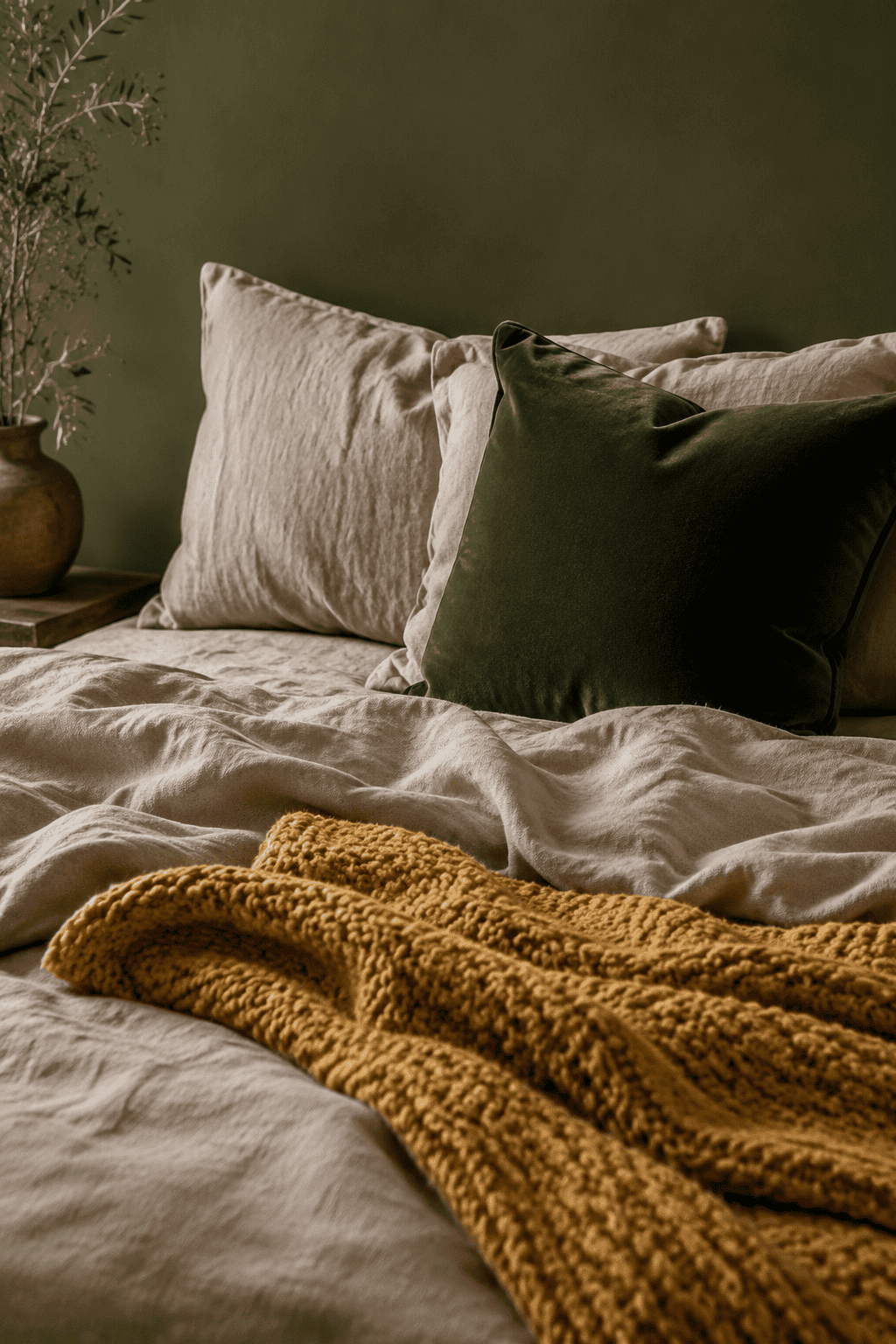 3 Earthy Green Bedroom Decor Tips That Pop
