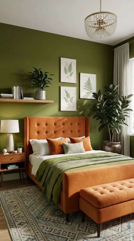 7 Green & Terracotta Bedroom Ideas for a Cozy Retreat
