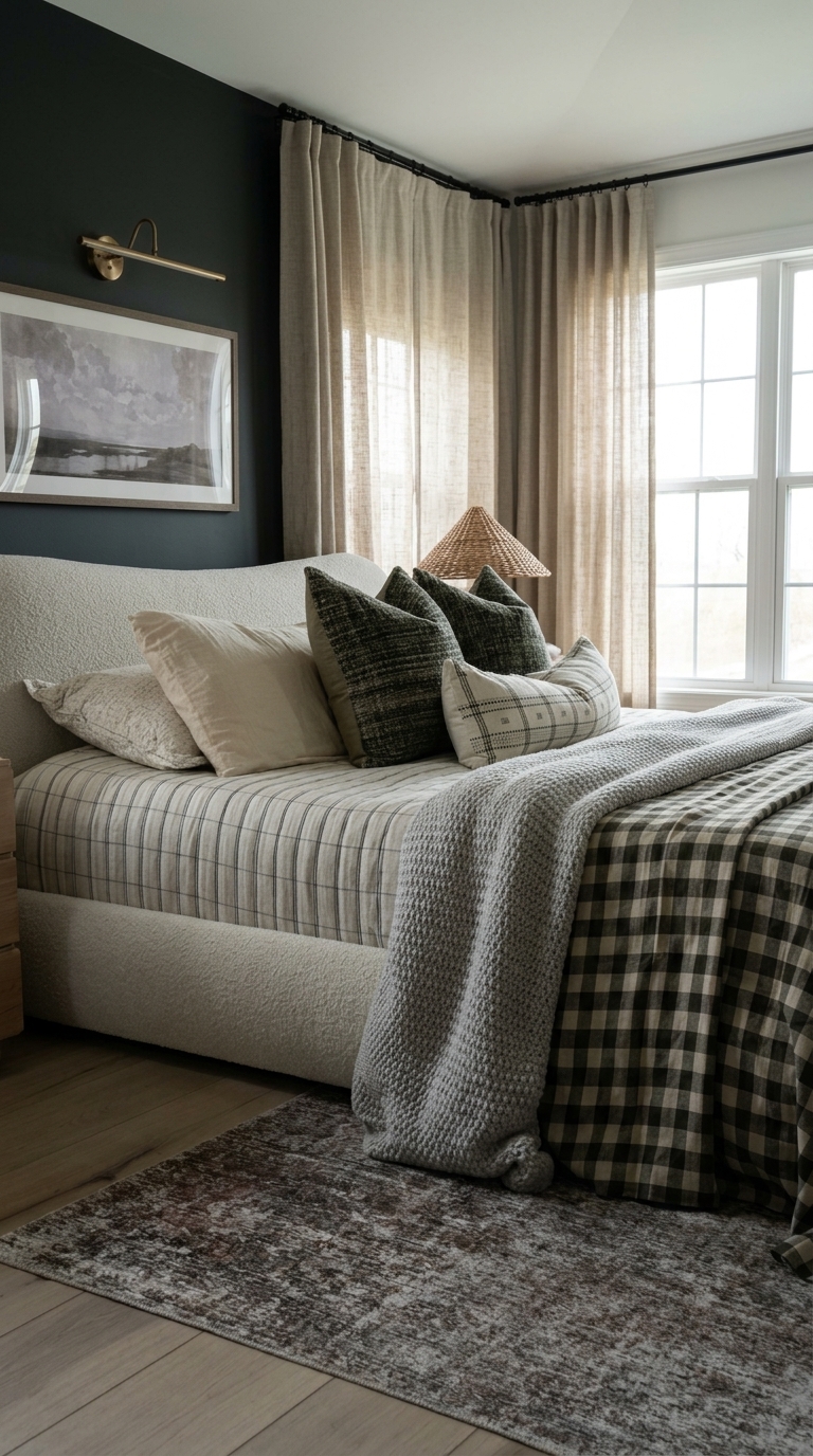 7 Luxe Monochrome Textures for a Cozy Bedroom Retreat