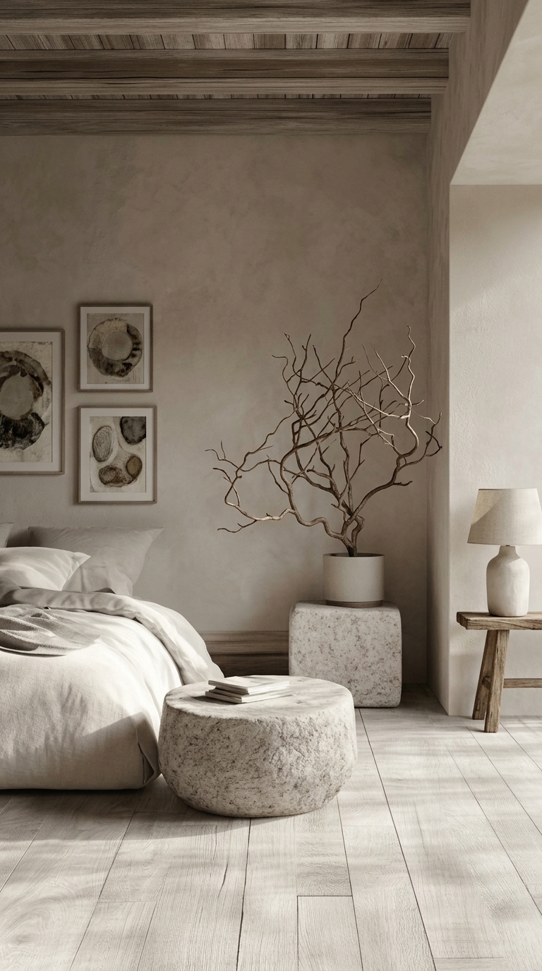 7 Natural Comfort: Cozy Organic Modern Bedroom Ideas