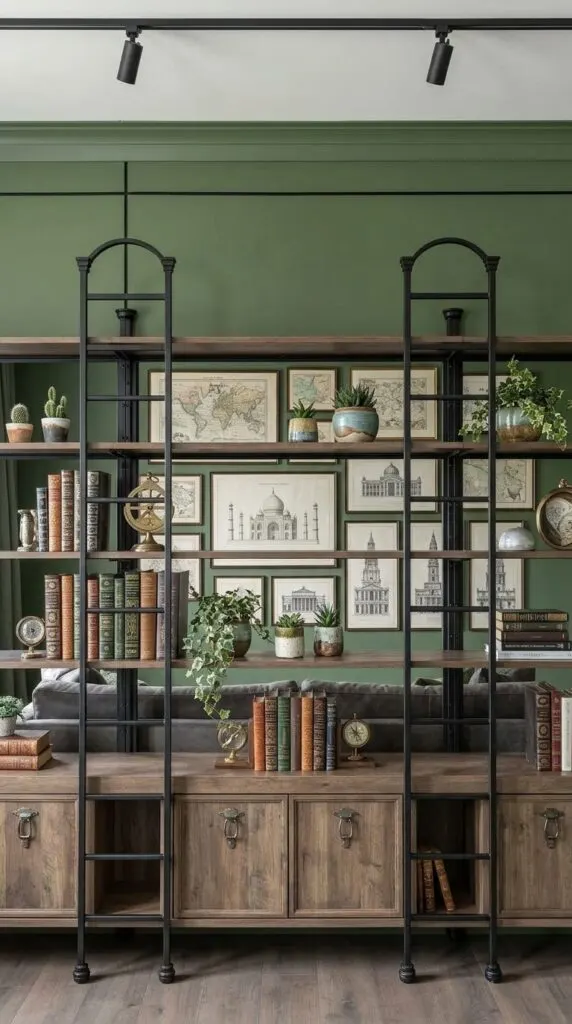 9 Olive Green Wall Ideas for a Cozy Living Room