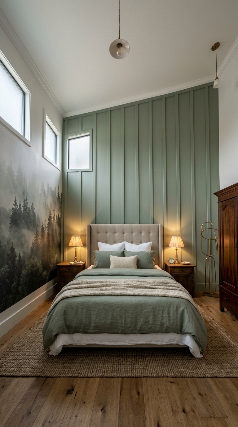 8 Sage Green Accent Wall Bedroom Ideas for Style