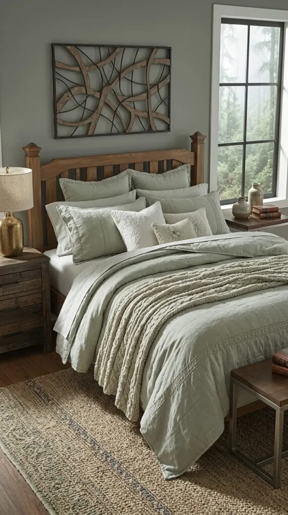 12 Sage Green Farmhouse Bedroom Ideas for Calm Spaces