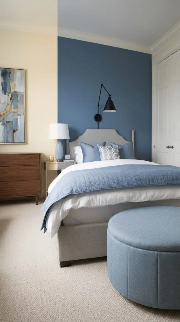 9 Serene Blue and Grey Bedroom Ideas for Tranquility