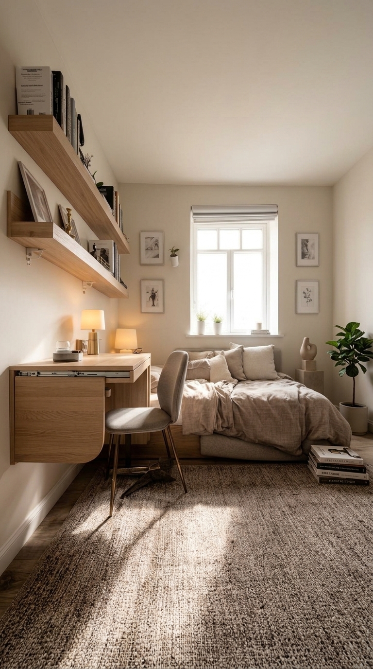 12 Simple Space: Smart Ideas for Small Guest Rooms
