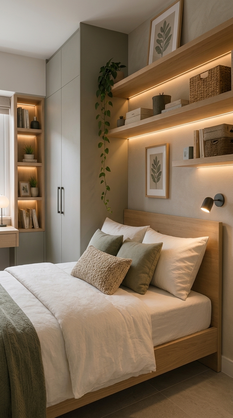 1 Smart Small Bedrooms Idea for Maximizing Space