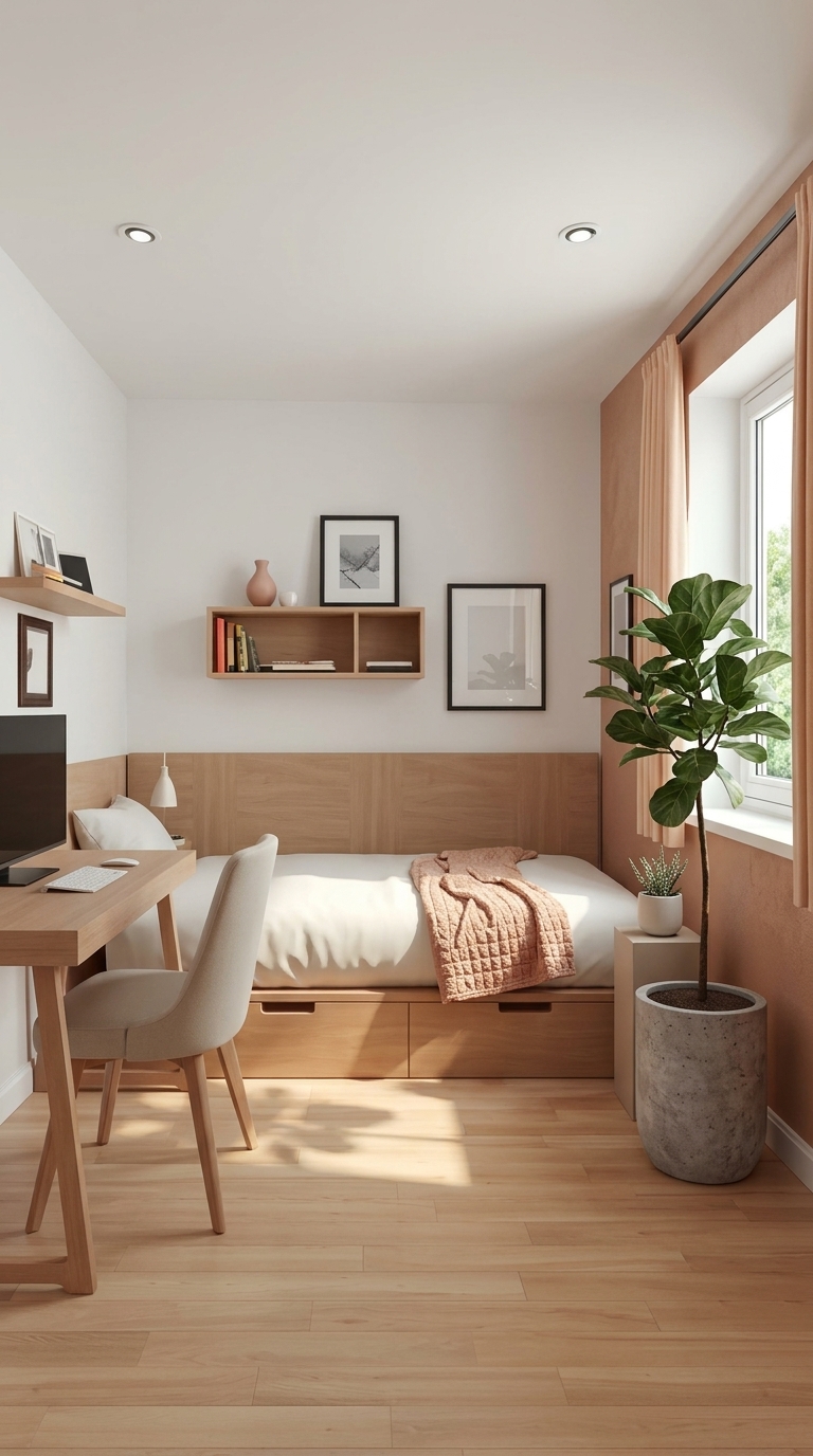 2 Tiny Guest Bedroom Ideas for Maximum Comfort
