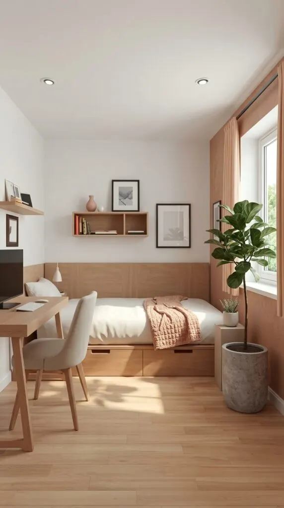 2 Tiny Guest Bedroom Ideas for Maximum Comfort